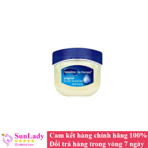 Sáp Dưỡng Môi Mềm Mịn Vaseline Lip Therapy Original 7g