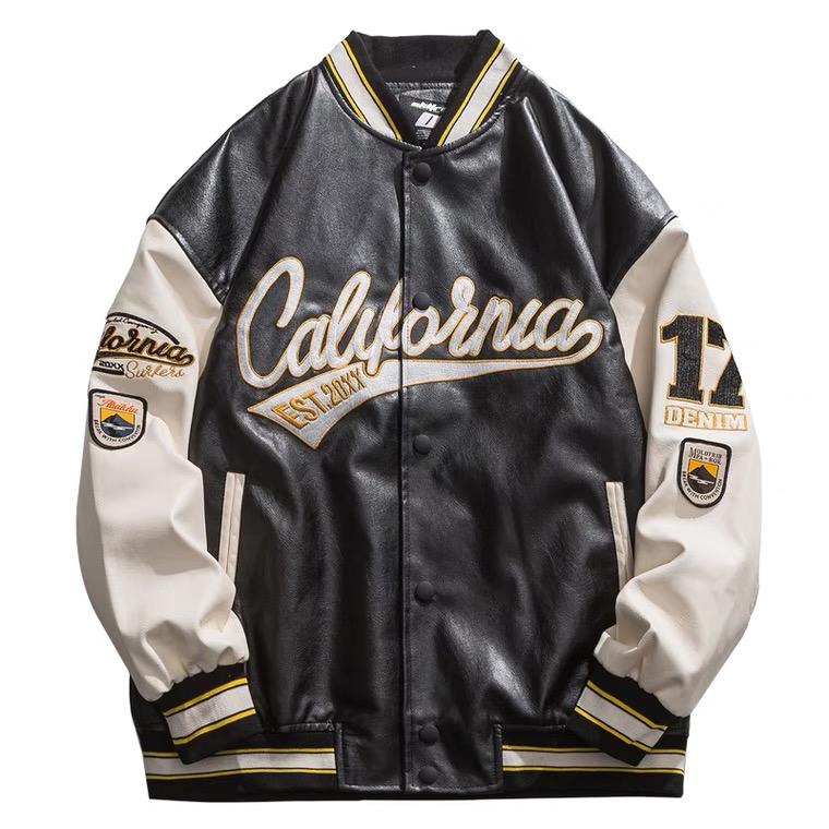 [A21] Áo Varsity Jacket California hàng thời trang cao cấp