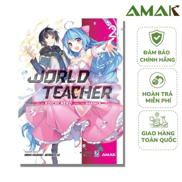 World Teacher – Tập 2  - Amak Books - Tặng Kèm Bookmark