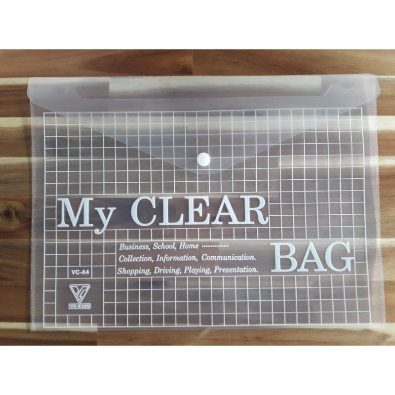 [HCM]Bìa nút My Clear VC A4/F4