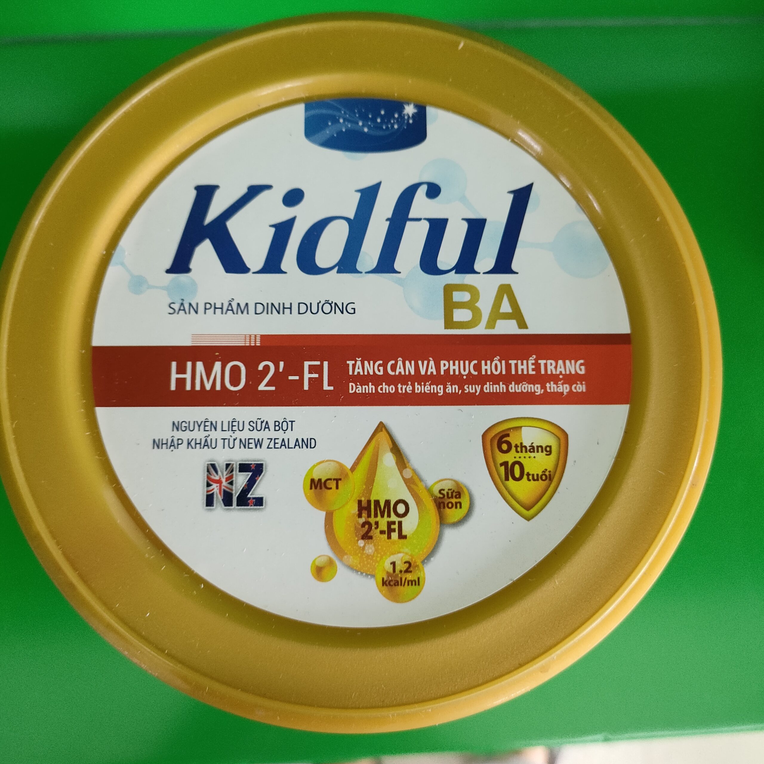Sữa Bột Kidful BA Tăng Cân Cho Bé, Lon 900g