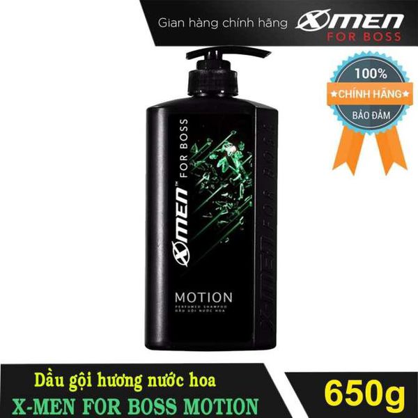 Dầu gội Xmen For Boss Motion 650g