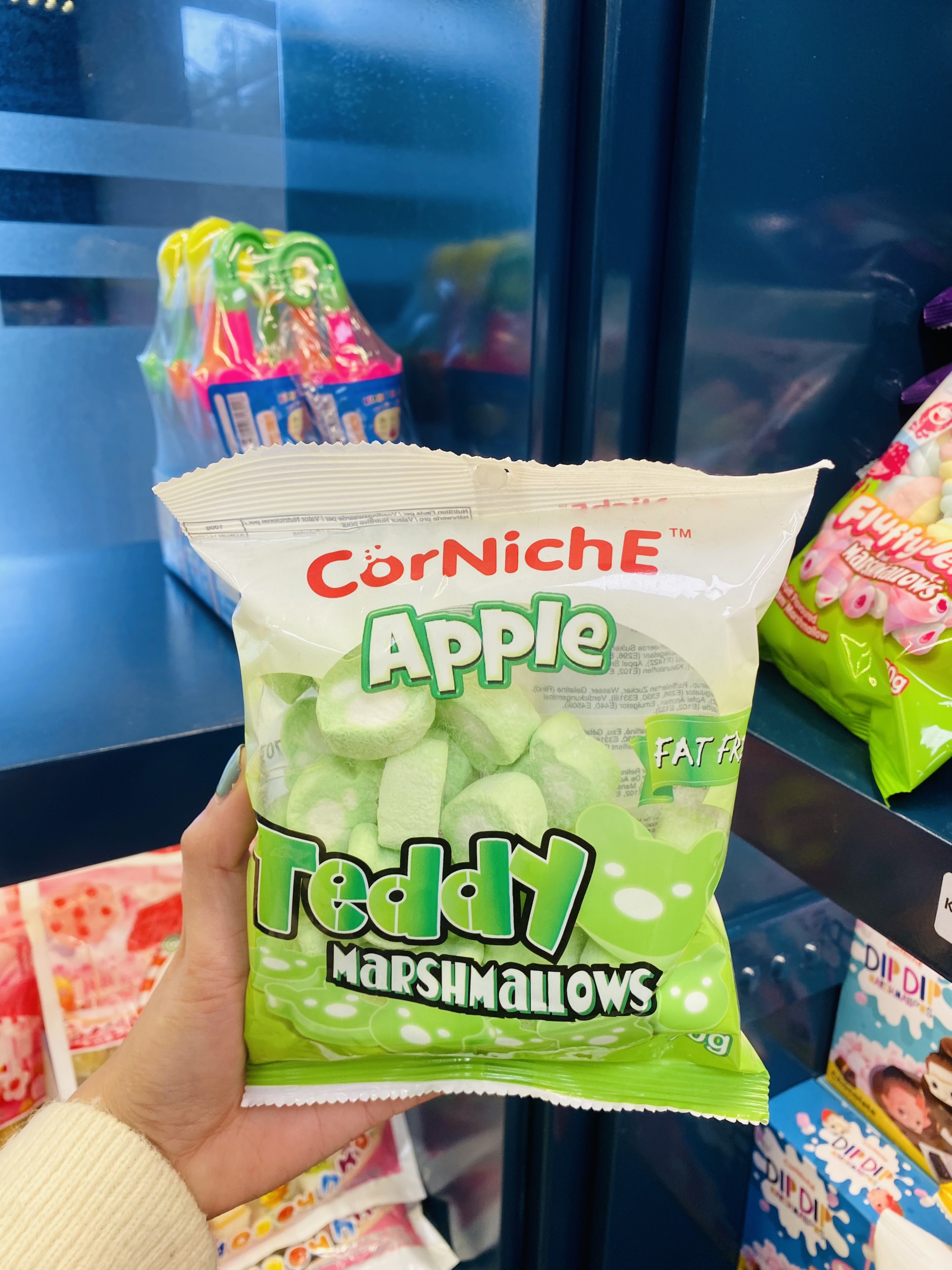 Kẹo xốp marshmallows nhập khẩu vị táo 70g