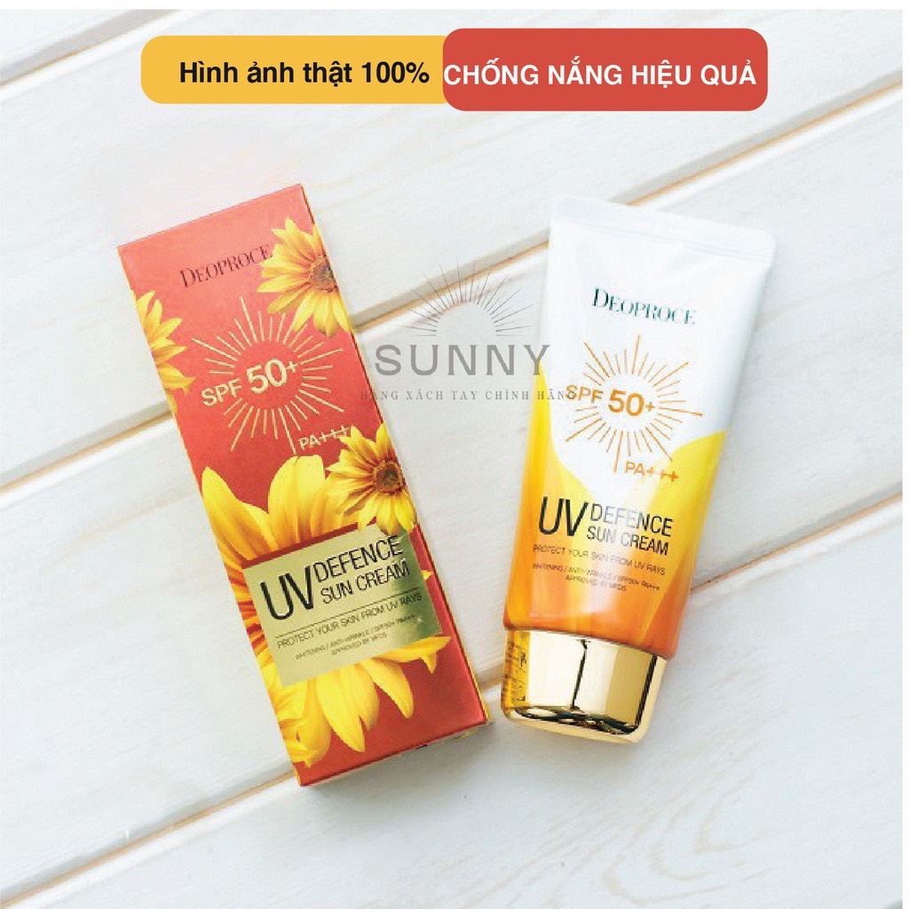 DEOPROCE Kem chống nắng SPF50+ 1217A