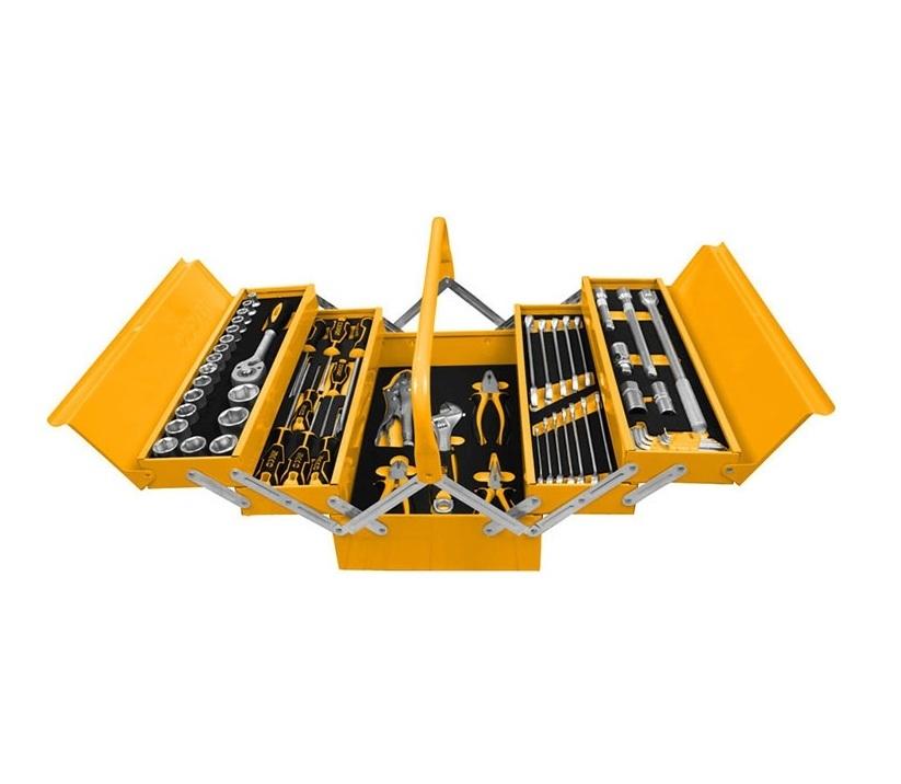 [Trả góp 0%] Bộ hộp đồ nghề 59 món công cụ Ingco HTCS15591