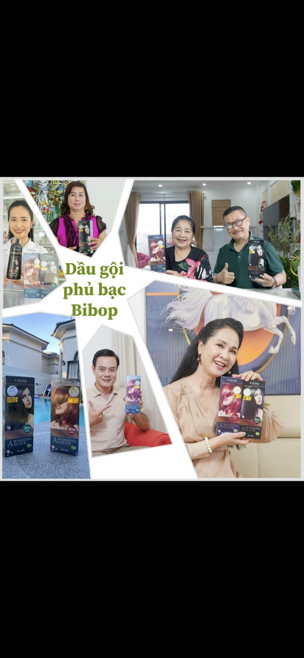 [HCM]Dầu Gội Nhuộm BIBOP