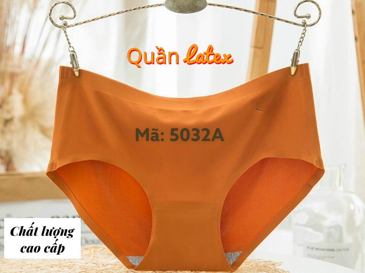 Combo 5 Quần Lót Nữ Su Đúc Trơn Cao Cấp 5032A – Seamless Mịn Màng, Siêu Êm