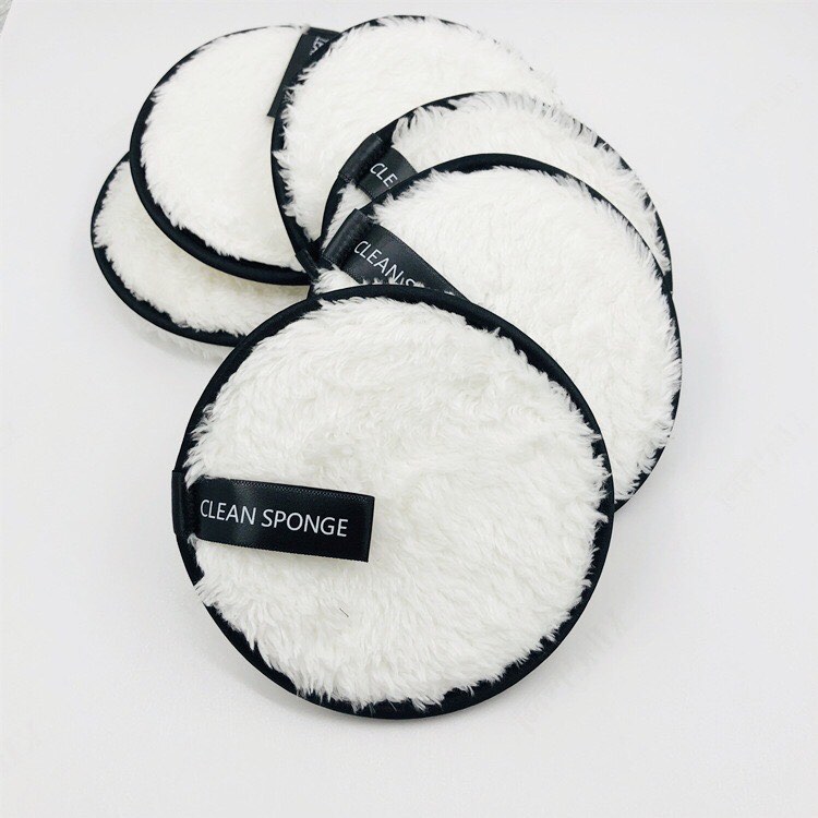 Bông Rửa Mặt Tẩy Trang Magic Cleanser Mềm Mịn Hot Soft Microfiber Makeup Remover Towel Face Cleanser Plush Puff Reusable Pads Cloth Pads Foundation Face Skin Care Tools