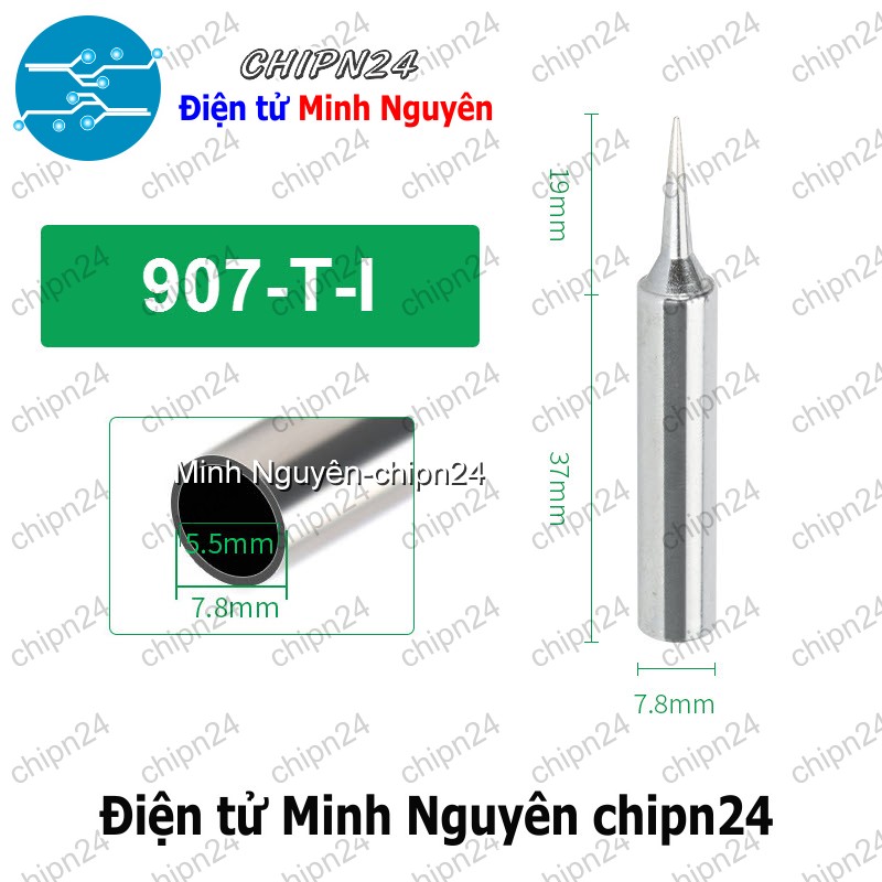 [1 cái] (K29) Đầu Mũi Hàn 907 (Nhọn/Dao/Vát 907-I/907-K/907-3C) - [Chọn Loại] - HHH.00352