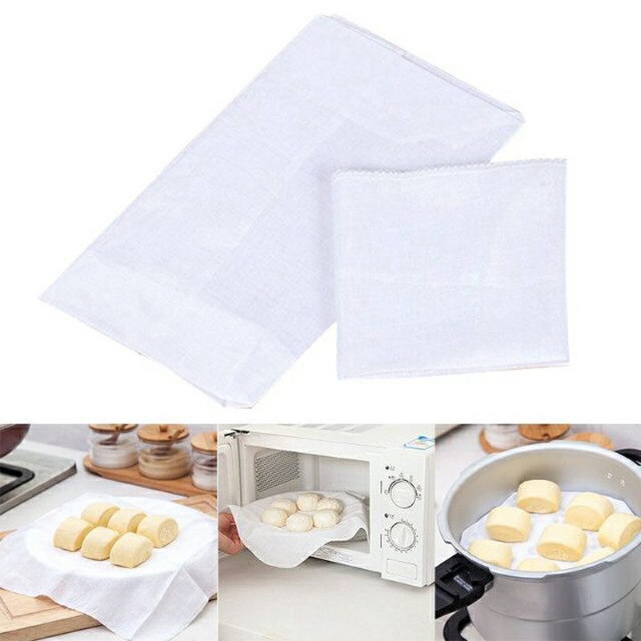 Khăn lót hấp bánh bao, màn thầu, dimsum