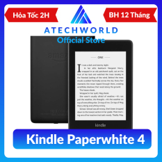 Máy Đọc Sách Kindle PaperWhite 4 Thế Hệ 10 Tích Hợp Audiobook Audible – Hàng Chính Hãng – Có Xuất VAT