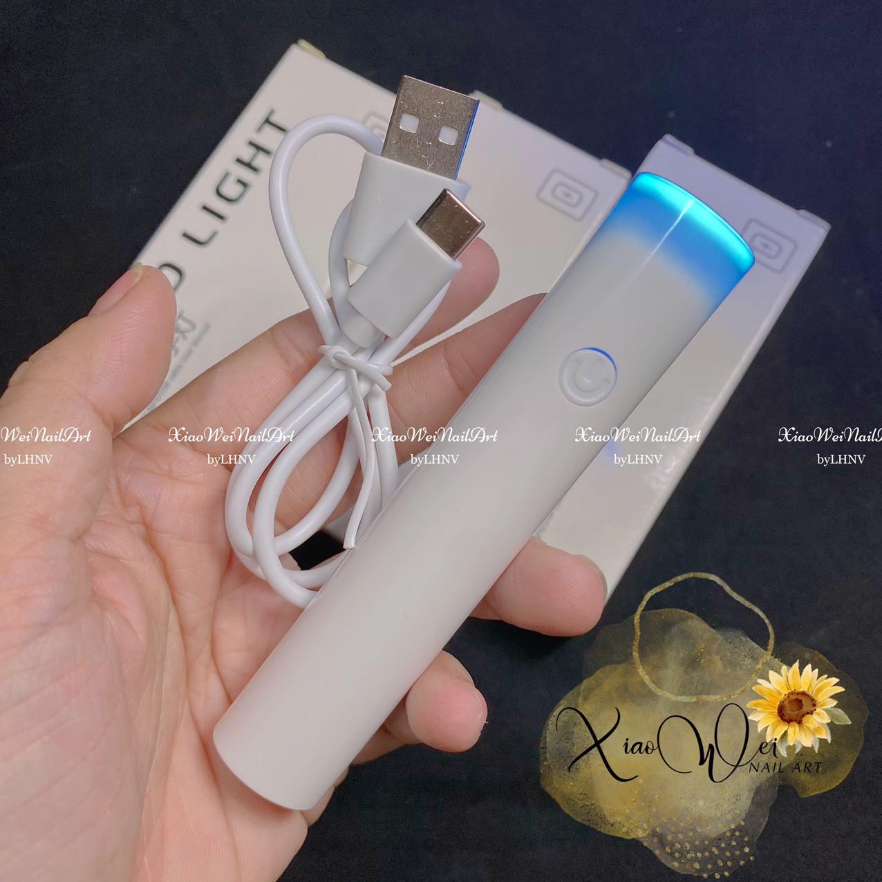 Đèn hơ móng cầm tay 3w