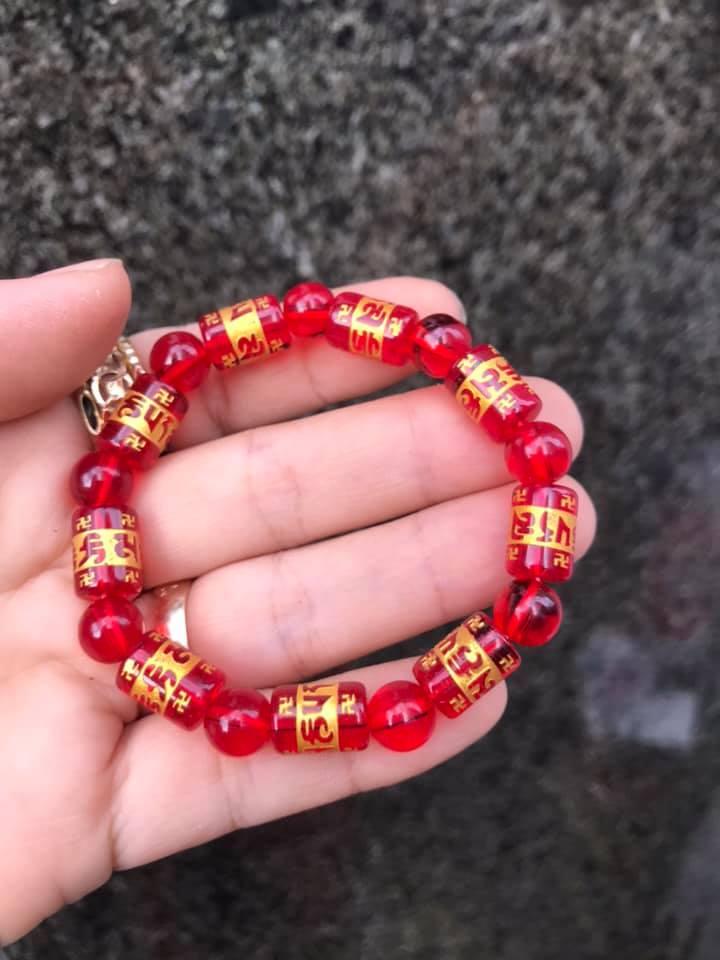 [HCM]VÒNG TAY PHONG THỦY KHẮC CHÚ ĐẠI BI