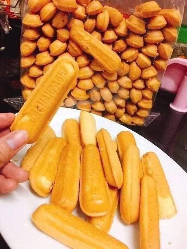 Bánh sâm panh loại ngon không đường - 100g dùng thử ăn vặt ngon