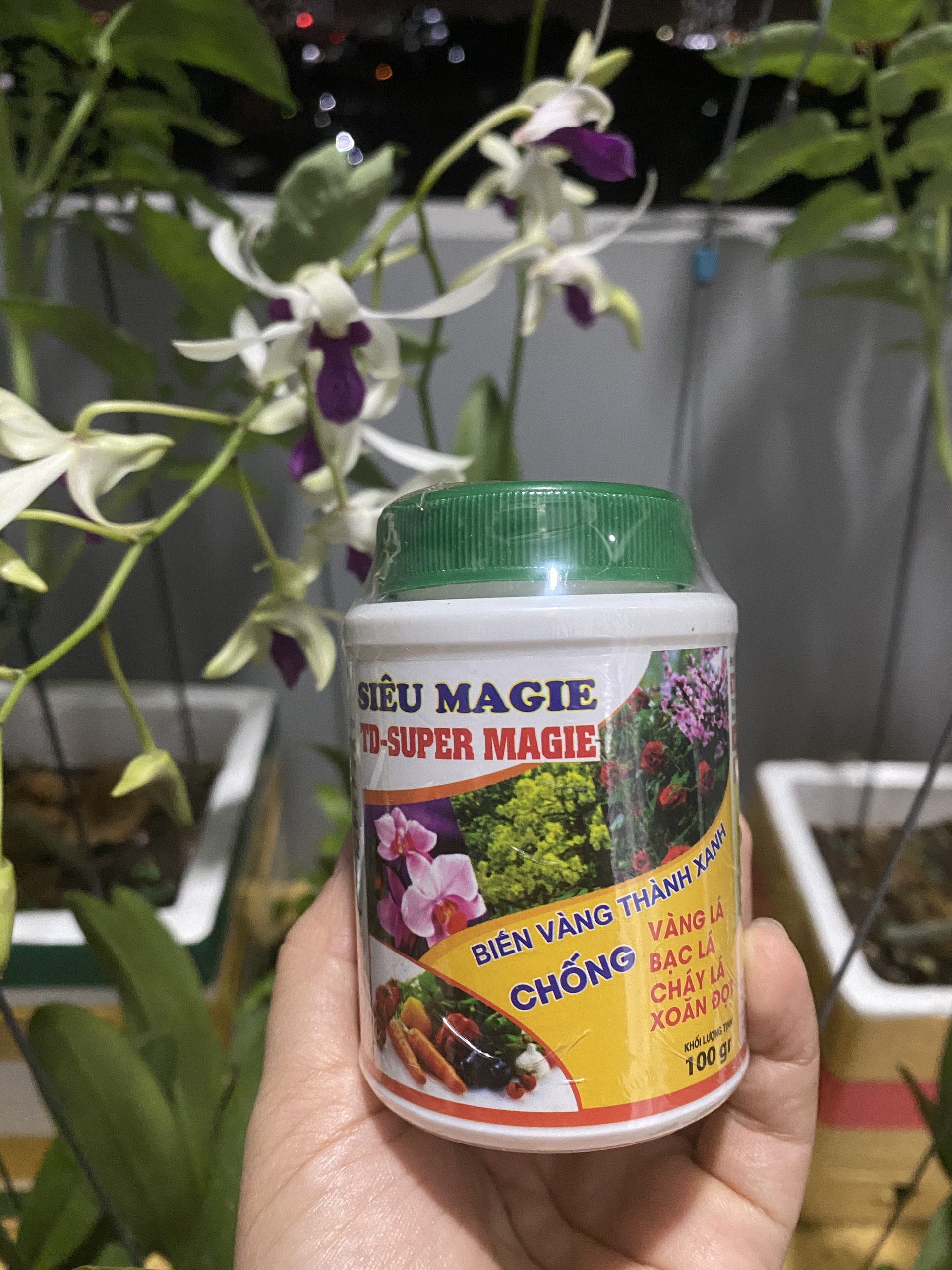 Phân Super magie 100gam