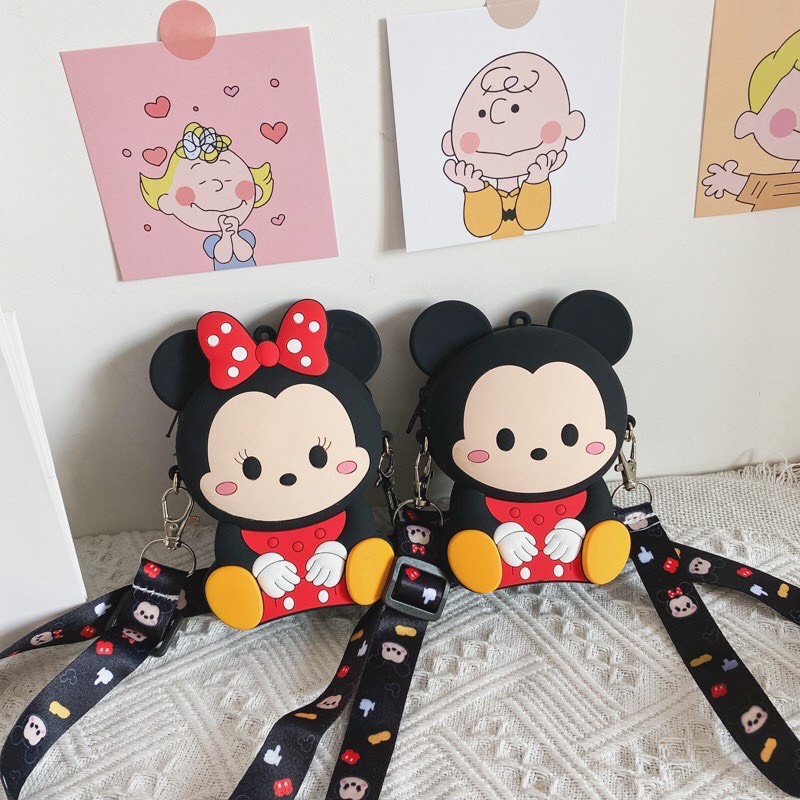 Túi đeo chéo silicon siêu cute cho bé