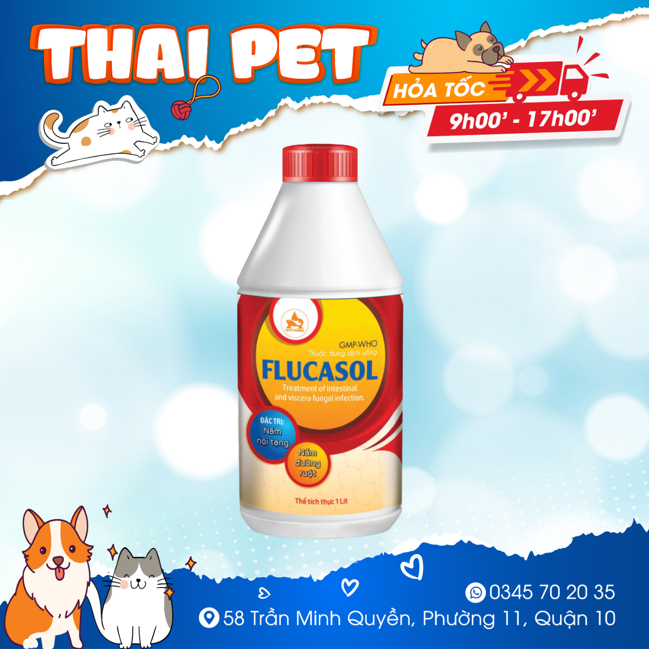 Dung Dịch Xịt Nấm Ghẻ Flucasol Chiết lẻ 100ml