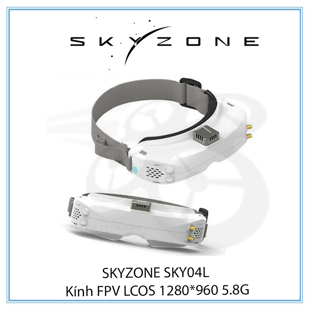 Kính FPV Goggles Skyzone 04L V2 Lite Chính hãng ( Trắng )