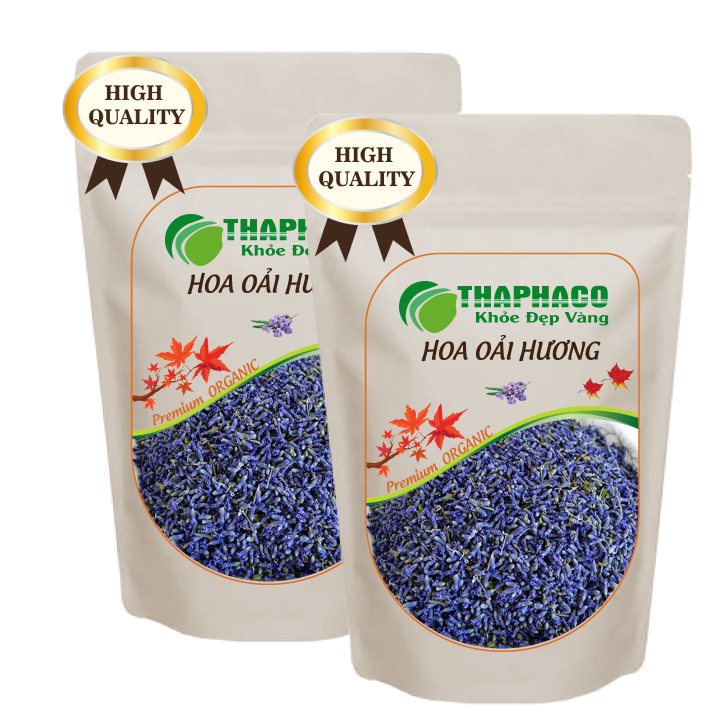 [Túi 1kg] Hoa Oải Hương (Lavender)  Sấy Khô Của THAPHACO
