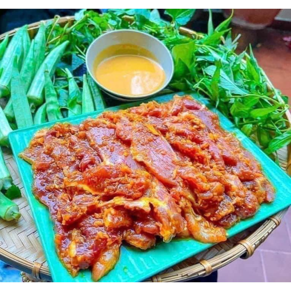 [ HOÀN TIỀN 10% ]Nai Phi Lê Ướp Sa Tế – Thịt Nai Phi Lê 500g – [Ship Hỏa Tốc HCM] – Funnyfood