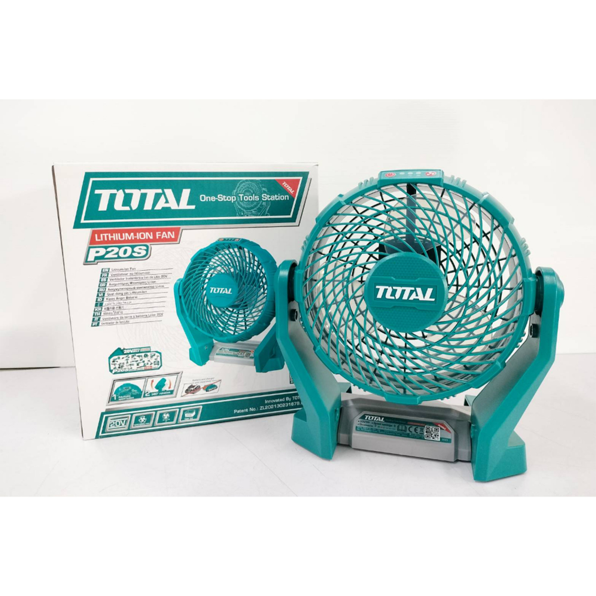 Quạt máy dùng pin Lithium 12V TOTAL TFALI1207