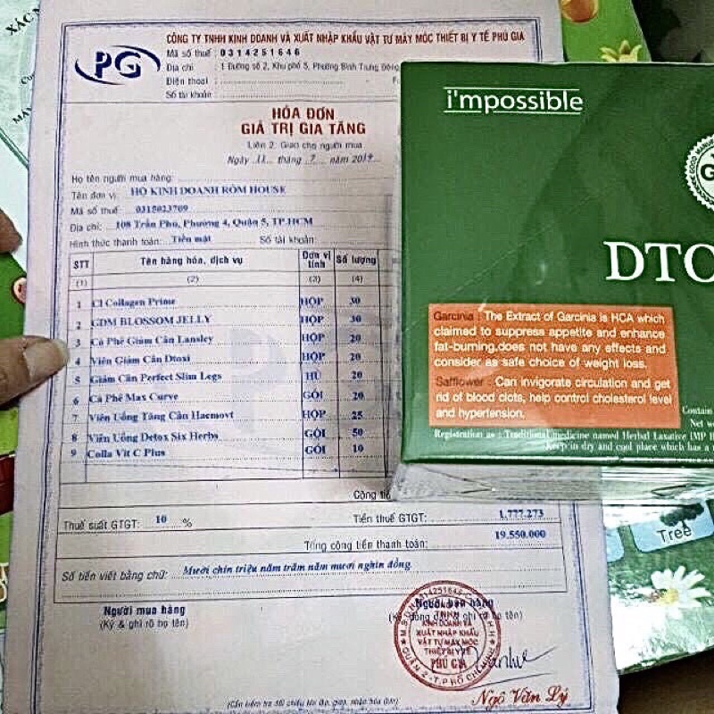 Giảm cân vip 8 yanhee thái lan 1 tuần ( tặng kèm 1 tuần detox thải mỡ  )