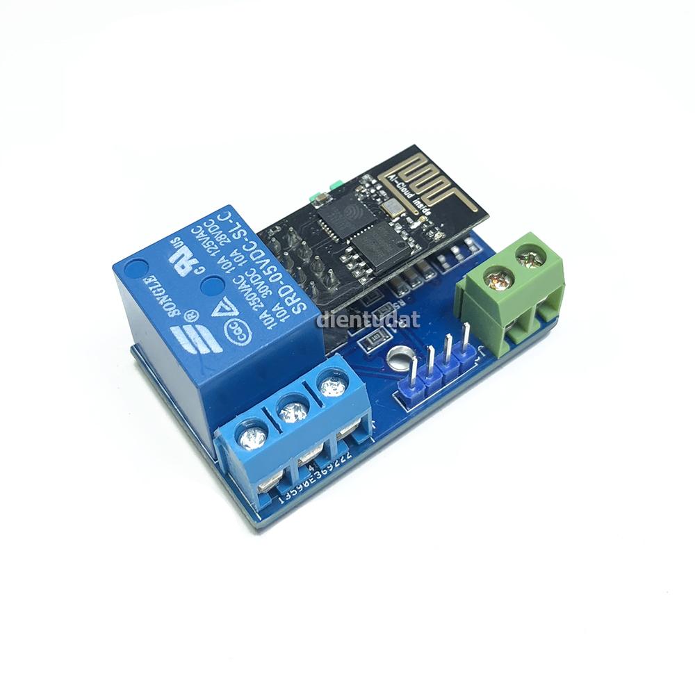 [HCM]HTC-Tech Mạch 1 Relay Điều Khiển Qua Wifi ESP8266 - 5V