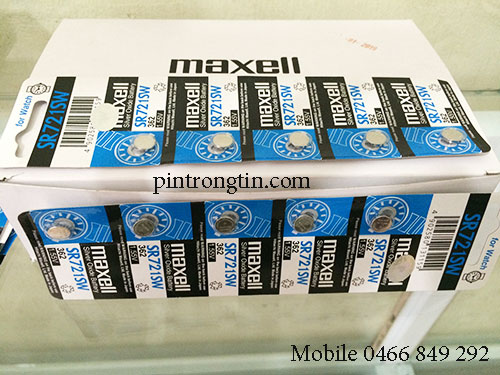 [HCM]Pin Đồng Hồ Đeo Tay Maxell SR721SW