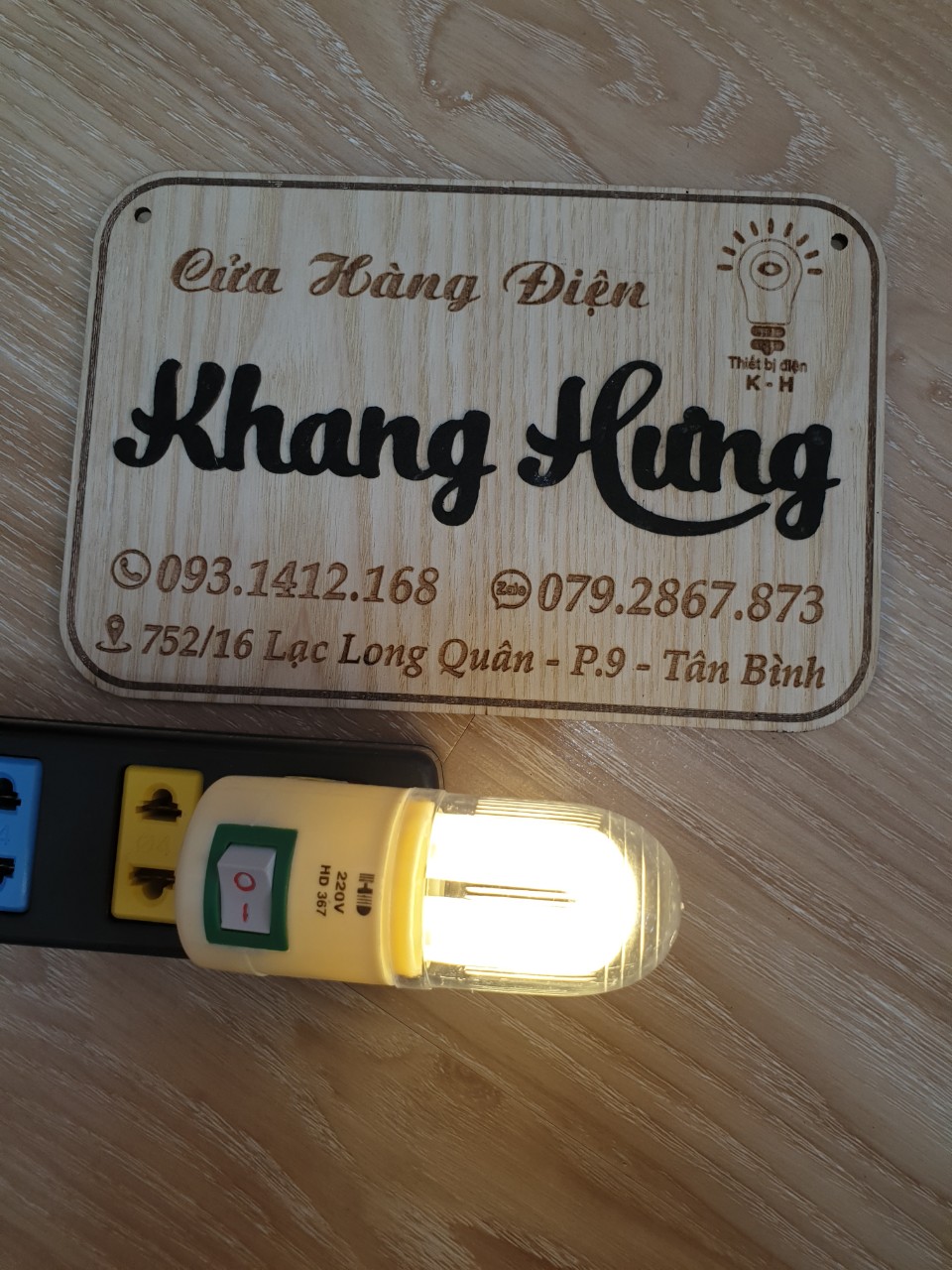 Đèn ngủ Led có công tắc