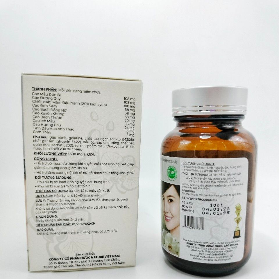 Hũ viên uống BẢO KHANG DƯỠNG XUÂN ĐƠN