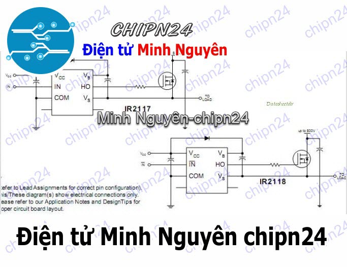 [1 con] (DIP) IC IR2117 DIP-8 (2117) - HH003481
