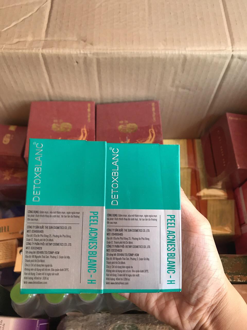 Serum Mụn Detox Blanc Số 13