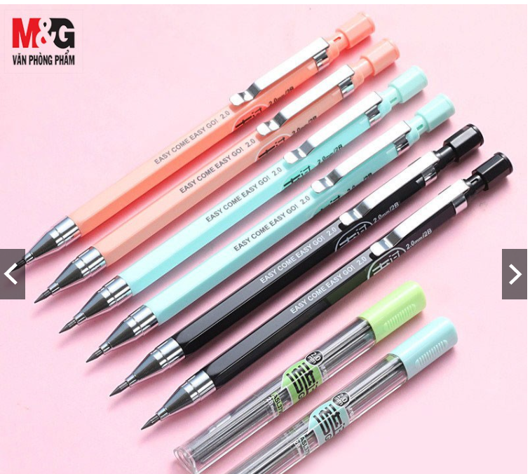[HCM]Bút chì kim bấm 2B M&G (màu ngẫu nhiên)