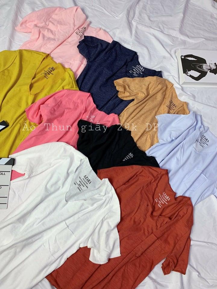 Áo thun giấy  form rộng 60kg thời trang TTKX0281