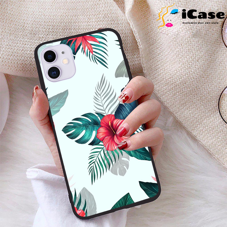 Ốp lưng iPhone 11 viền dẻo TPU BST Hoa