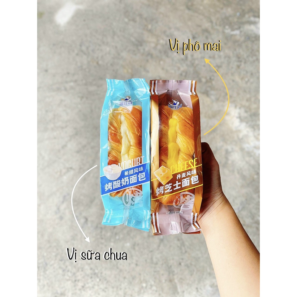 Bánh mỳ hoa cúc 2 vị