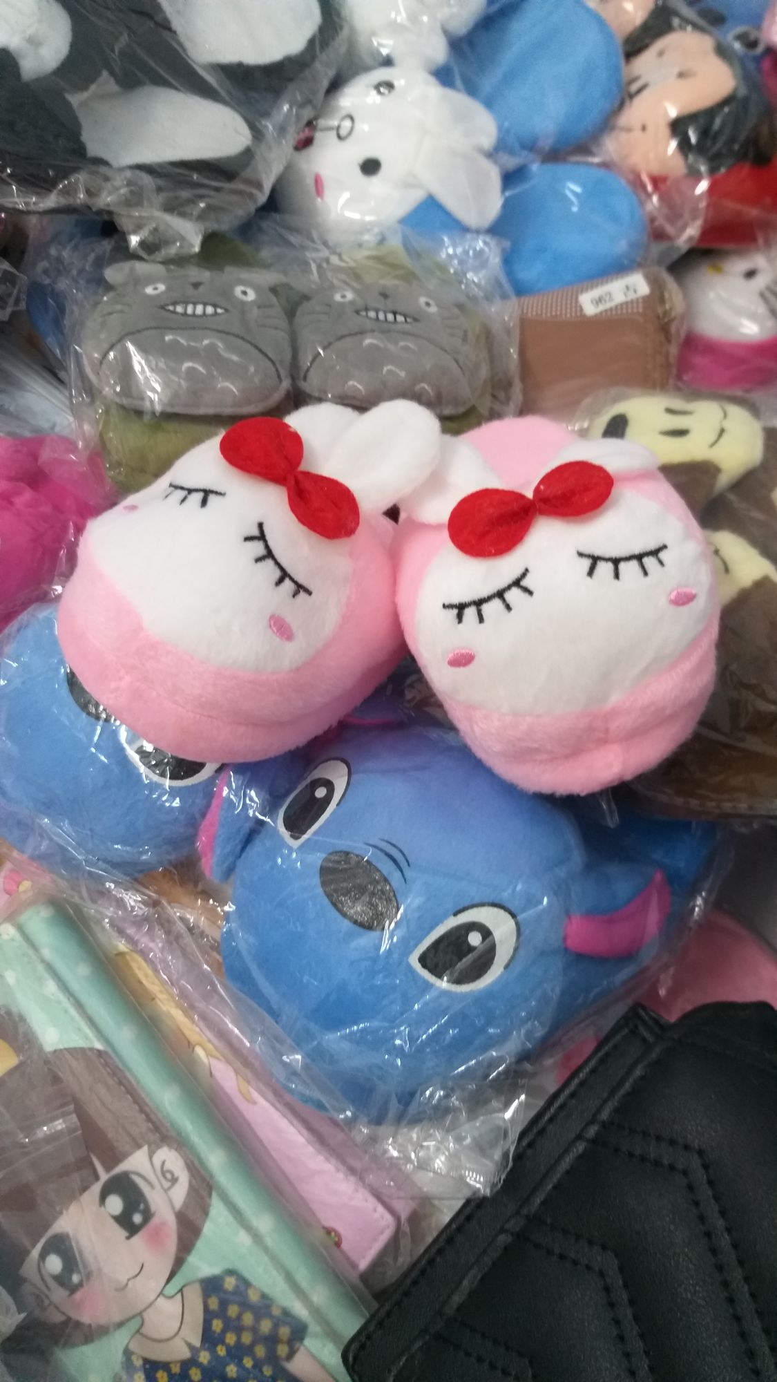 dép bông nhí cho bé