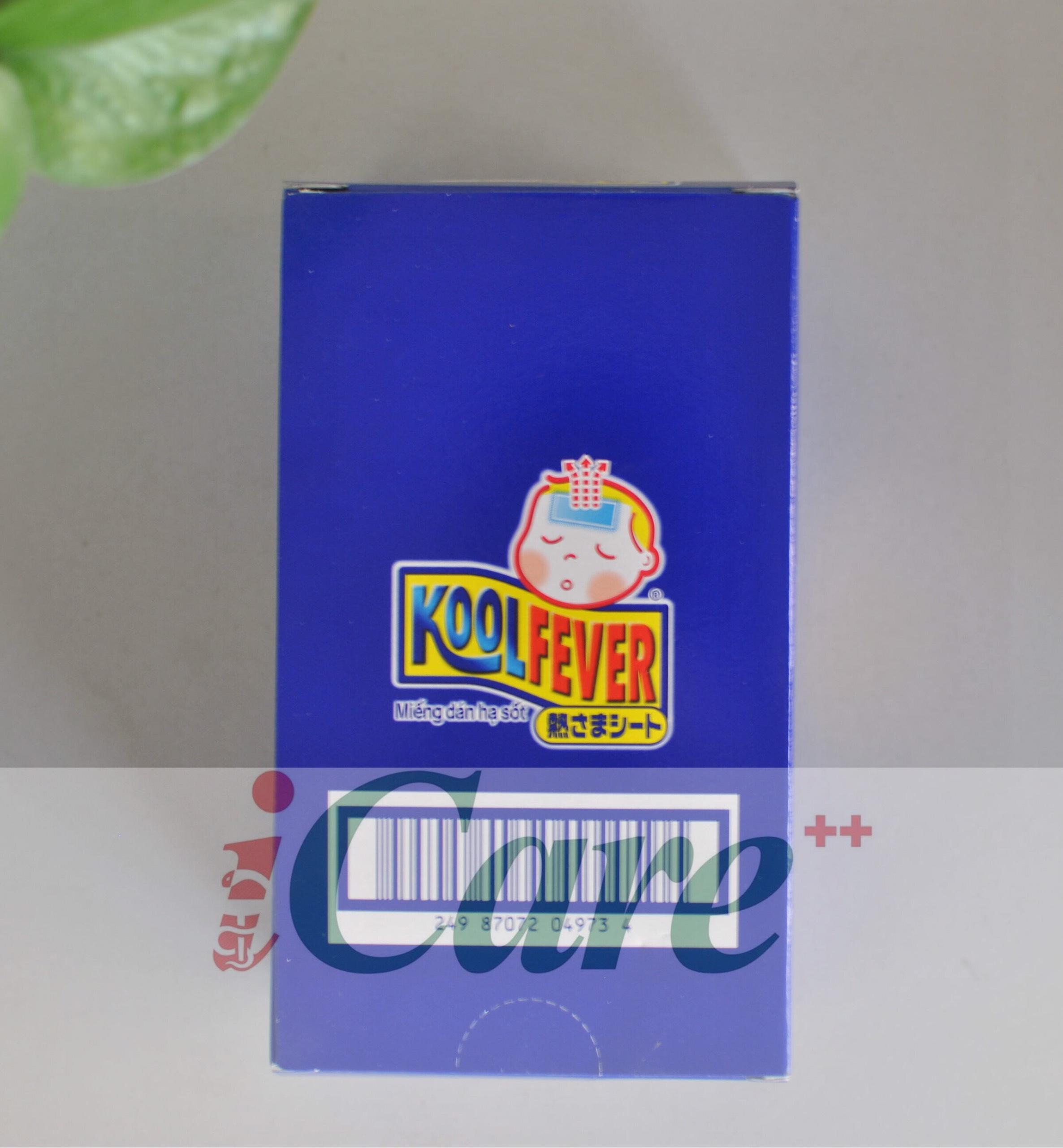 MIẾNG DÁN HẠ SỐT KOOLFEVER (TÚI 2 MIẾNG)