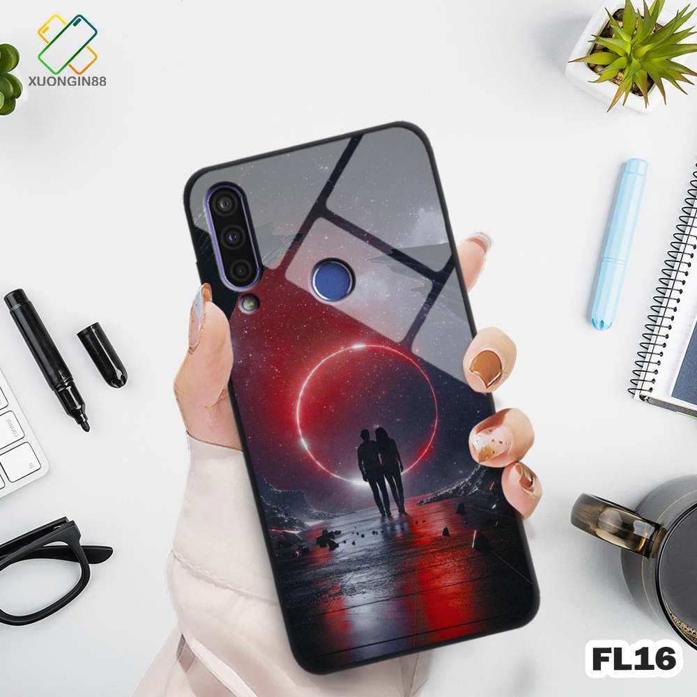 Ốp lưng điện thoại VSMART JOY 2+ / JOY 3 in 3D kính cường lực chủ đề tình yêu