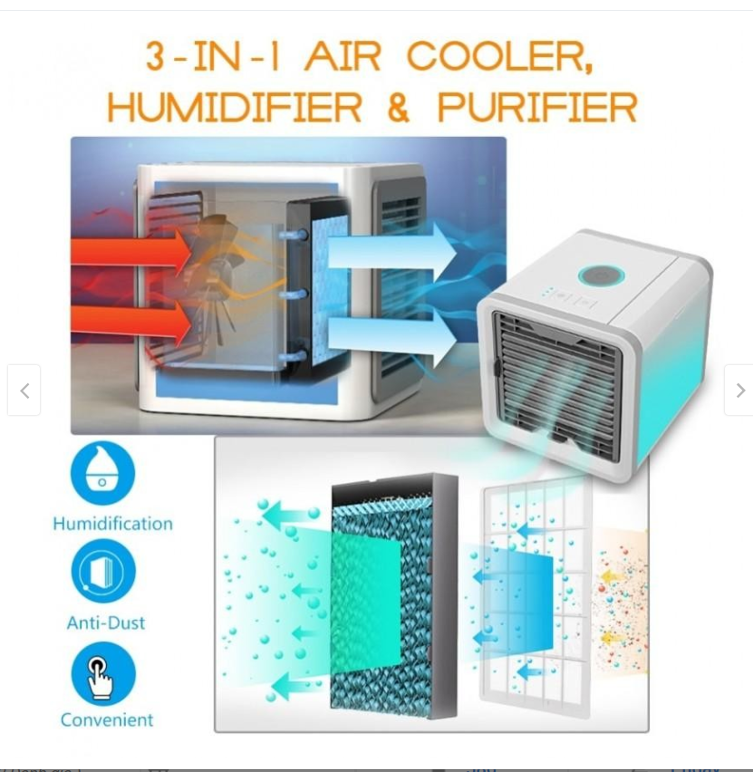QUẠT ĐIỀU HÒA MINI - QUẠT ĐIỀU HÒA MINI