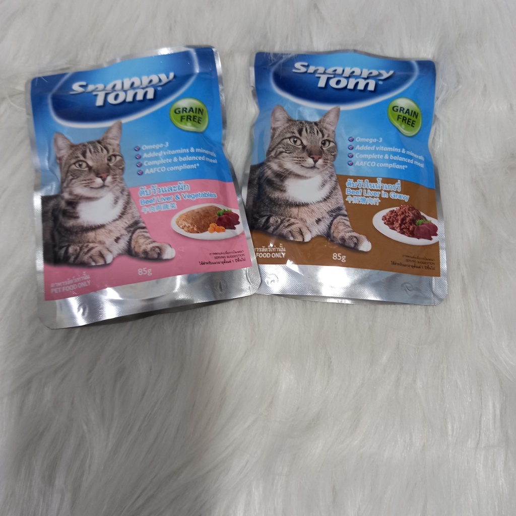 Pate cho mèo Snappy Tom 85gr, Pate Snappy Tom