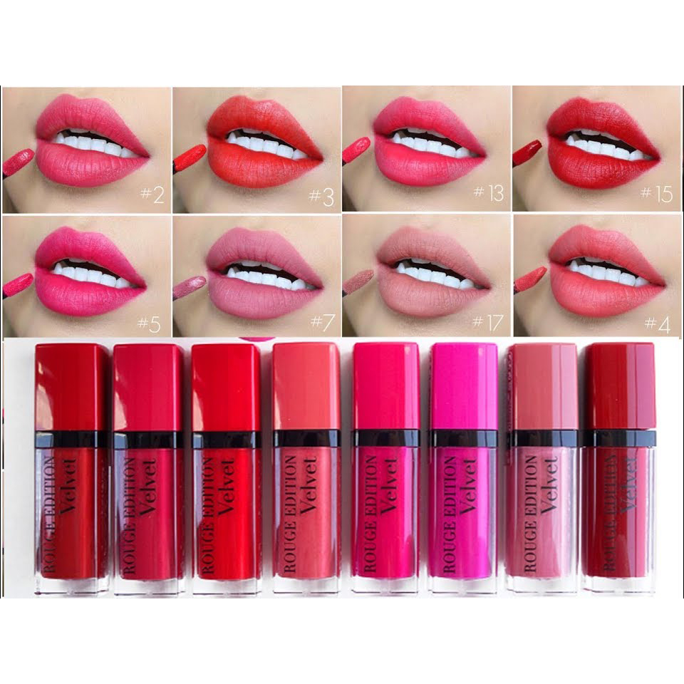 Son Kem Bourjois Rouge Edition Velvet Pháp 6.7ml - No.06