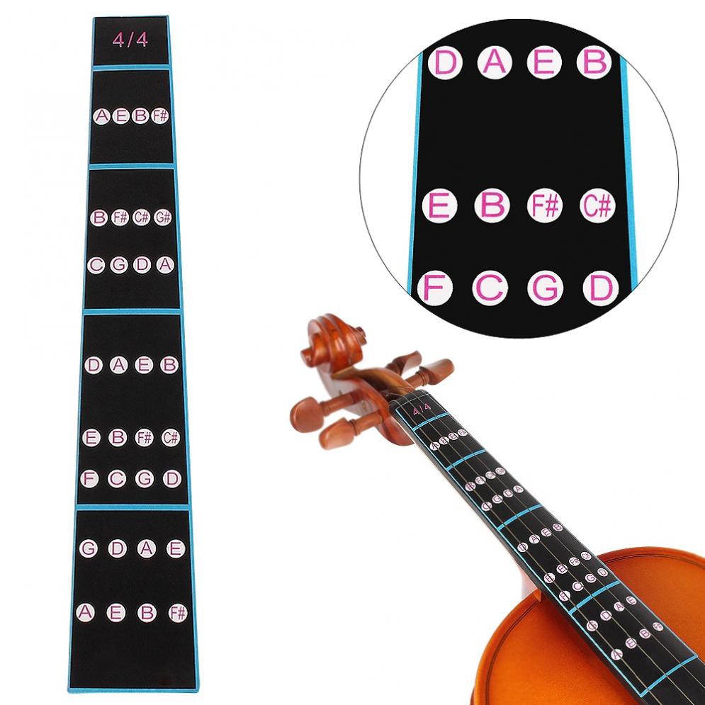 Miếng dán cần đàn Violin (sticker nốt nhạc)