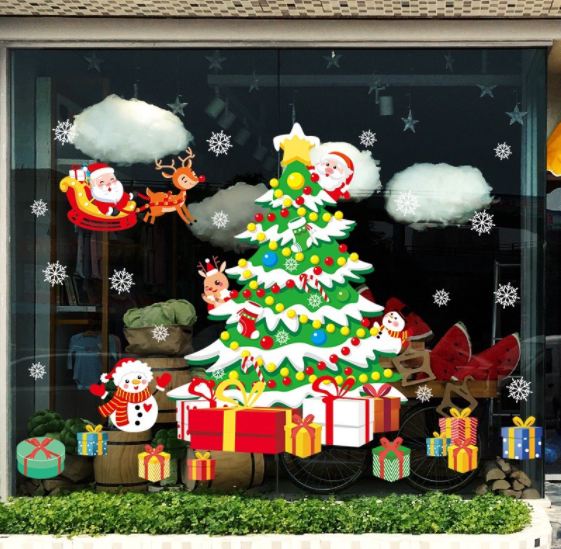 Decal trang trí Noel -