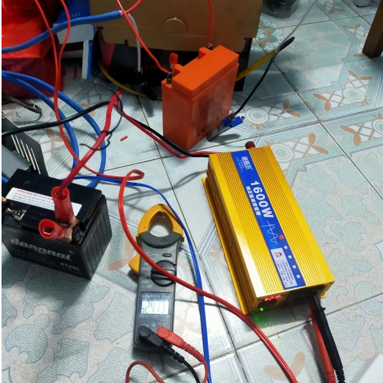 Bộ kích điện 12v lên 220v 1600w