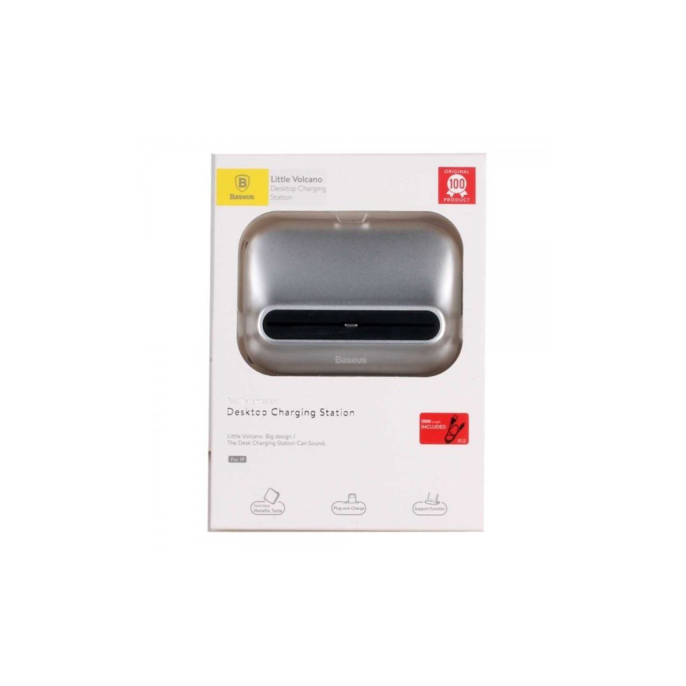 Dock sạc đứng cho iphone BASEUS Little Volcano Desk Charging Station