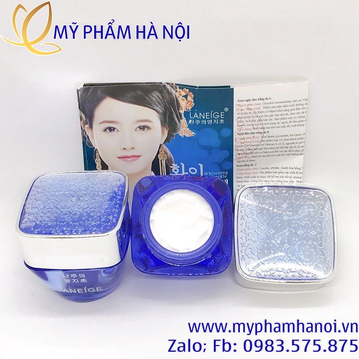 LANEIGE 2IN1 BỘ MỜ NÁM, TÀN NHANG, TRẮNG DA