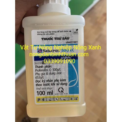 Trừ sâu , bọ trĩ, trừ sâu kháng - Selecron 500EC của Syngenta Thụy Sĩ