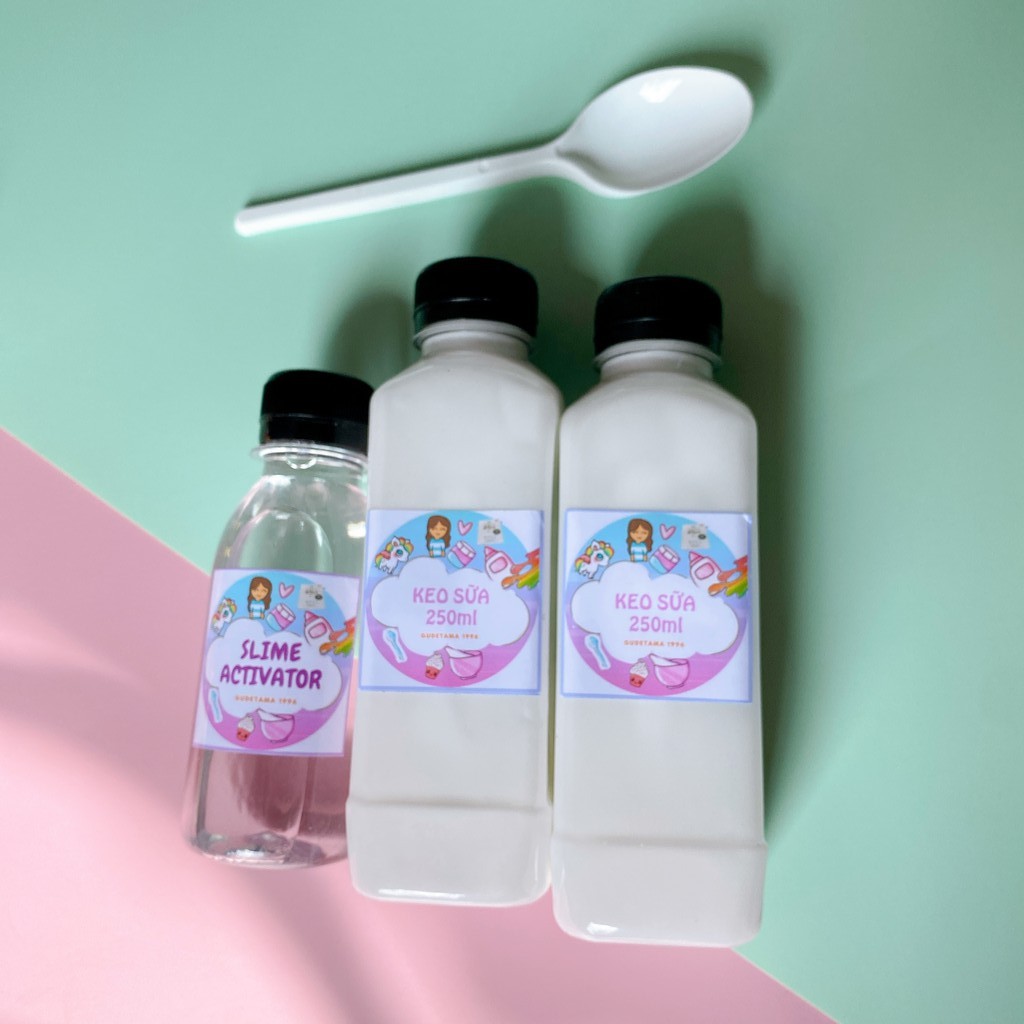 Bộ Kit Làm Slime Mây BK2 Đầy Đủ Có Hướng Dẫn
