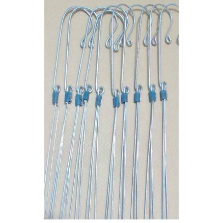 Móc kẽm chia 3 treo lan 80cm